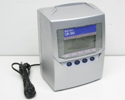 QR-385 タイムレコーダー