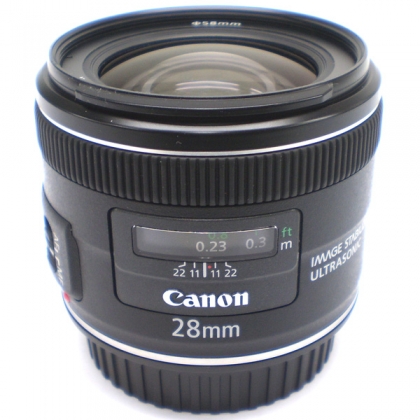 EF 28mm 1:2.8 IS USM レンズ
