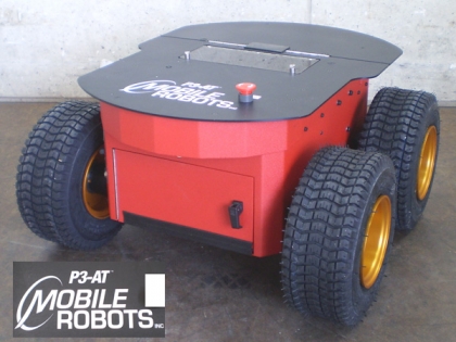 P3-AT 野外用中型4輪自律型ロボットベース