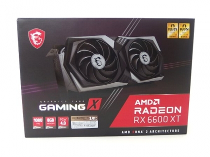 MSI ビデオカード AMD Radeon RX 6600 XT GAMING X 8G